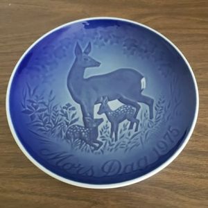 Mother's Day Deer Plate